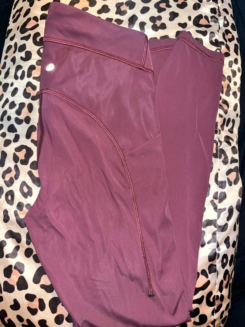 lululemon athletica Deep Plum Workout Leggings